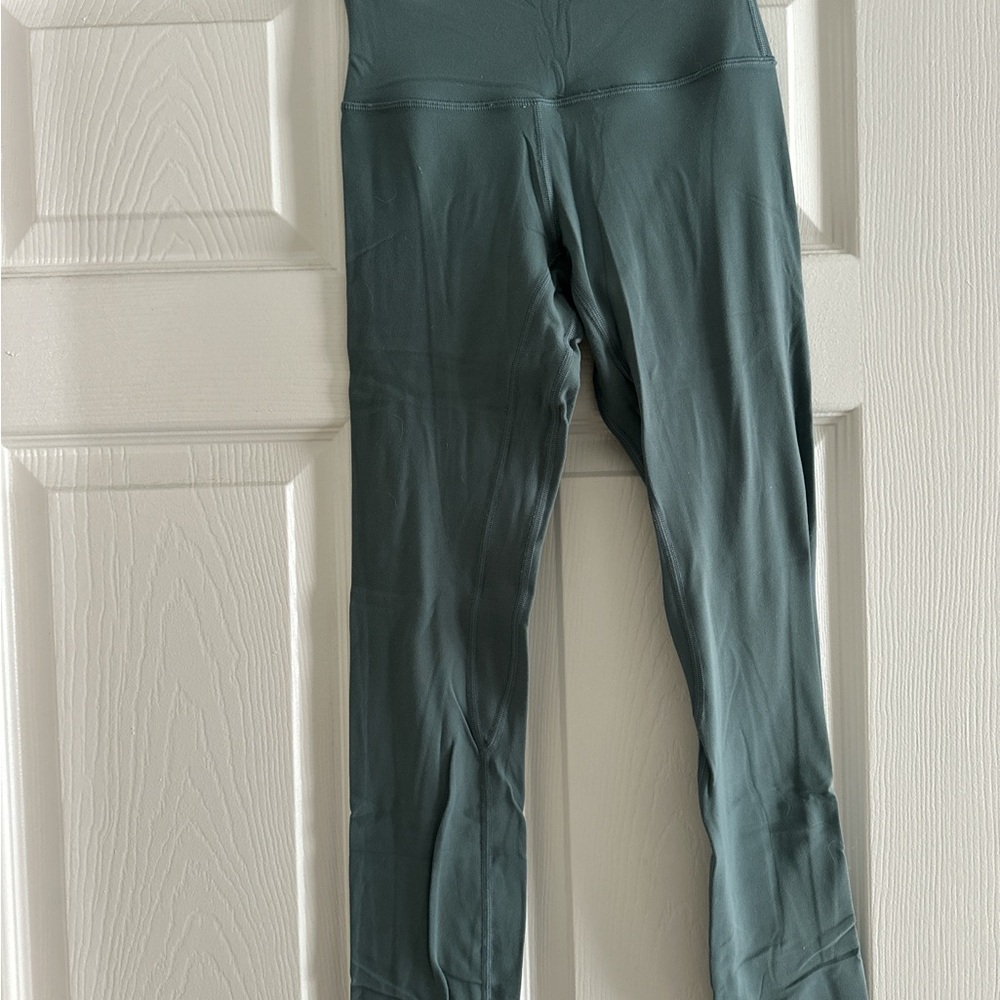 Lululemon sage blue Green align Leggings 25”
